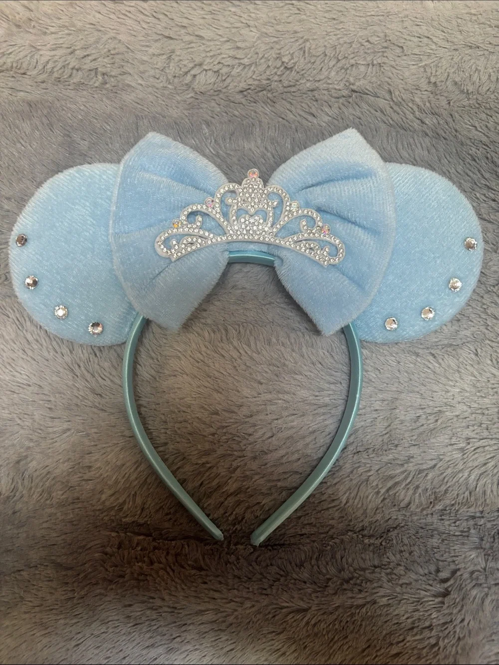 Polka Dot Mouse Ears Headband - set of 4